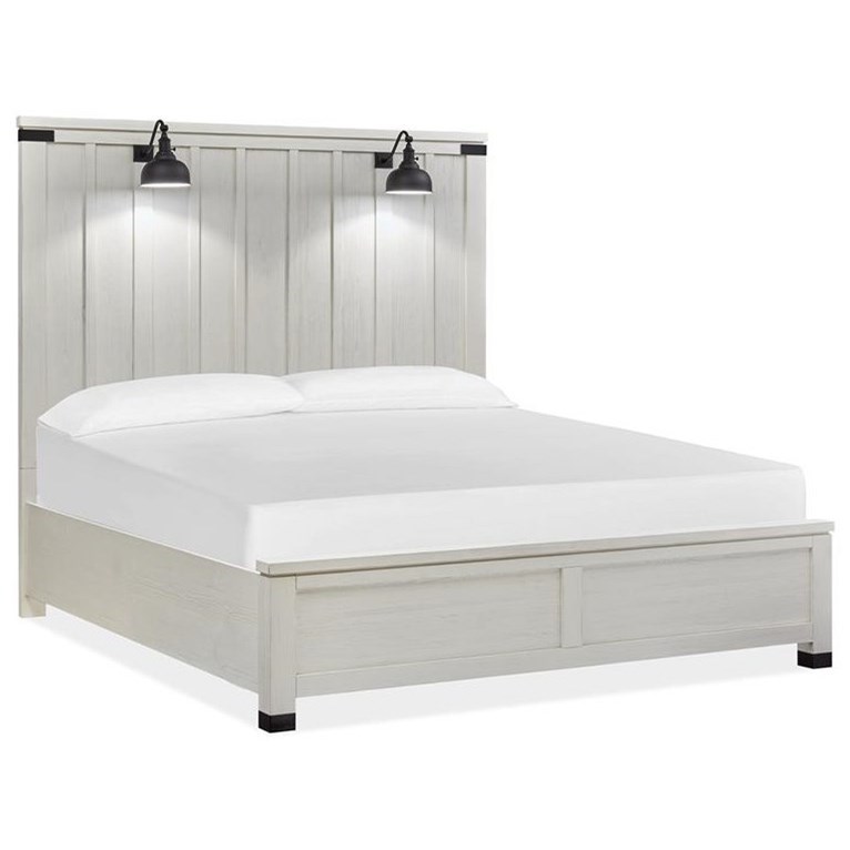 Magnussen Home Harper Springs King Panel Bed