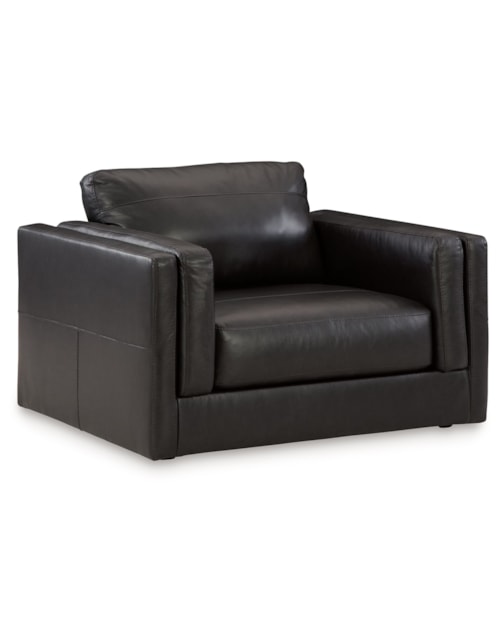 Contemporary Chair & 1/2  with Double Padded Tuxedo Armrests