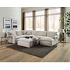 Carolina Furniture 1345 Harper 4-Piece Sectional Sofa
