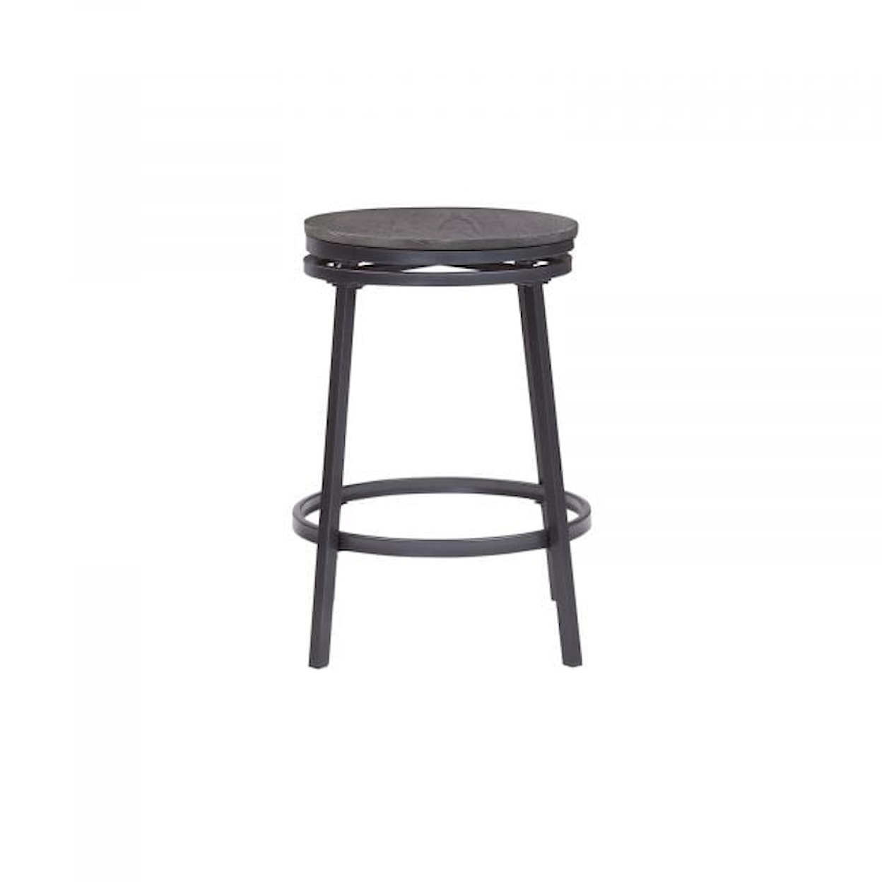 American Woodcrafters Metal Barstools Backless Barstools