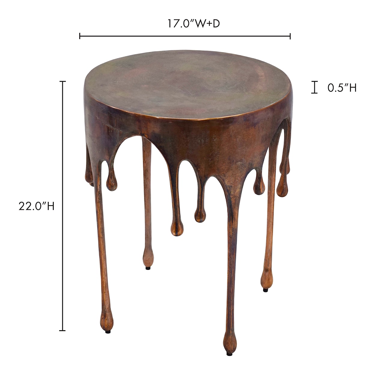 Moe's Home Collection Copperworks Copperworks Accent Table