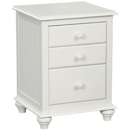 3-Drawer Nightstand