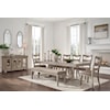 Michael Alan Select Lexorne 8-Piece Dining Set with Bench