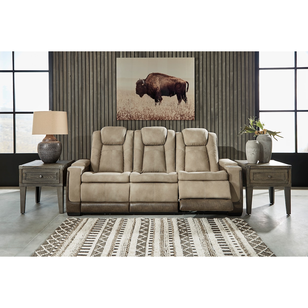 Signature Design by Ashley Furniture Next-Gen DuraPella Power Reclining Sofa