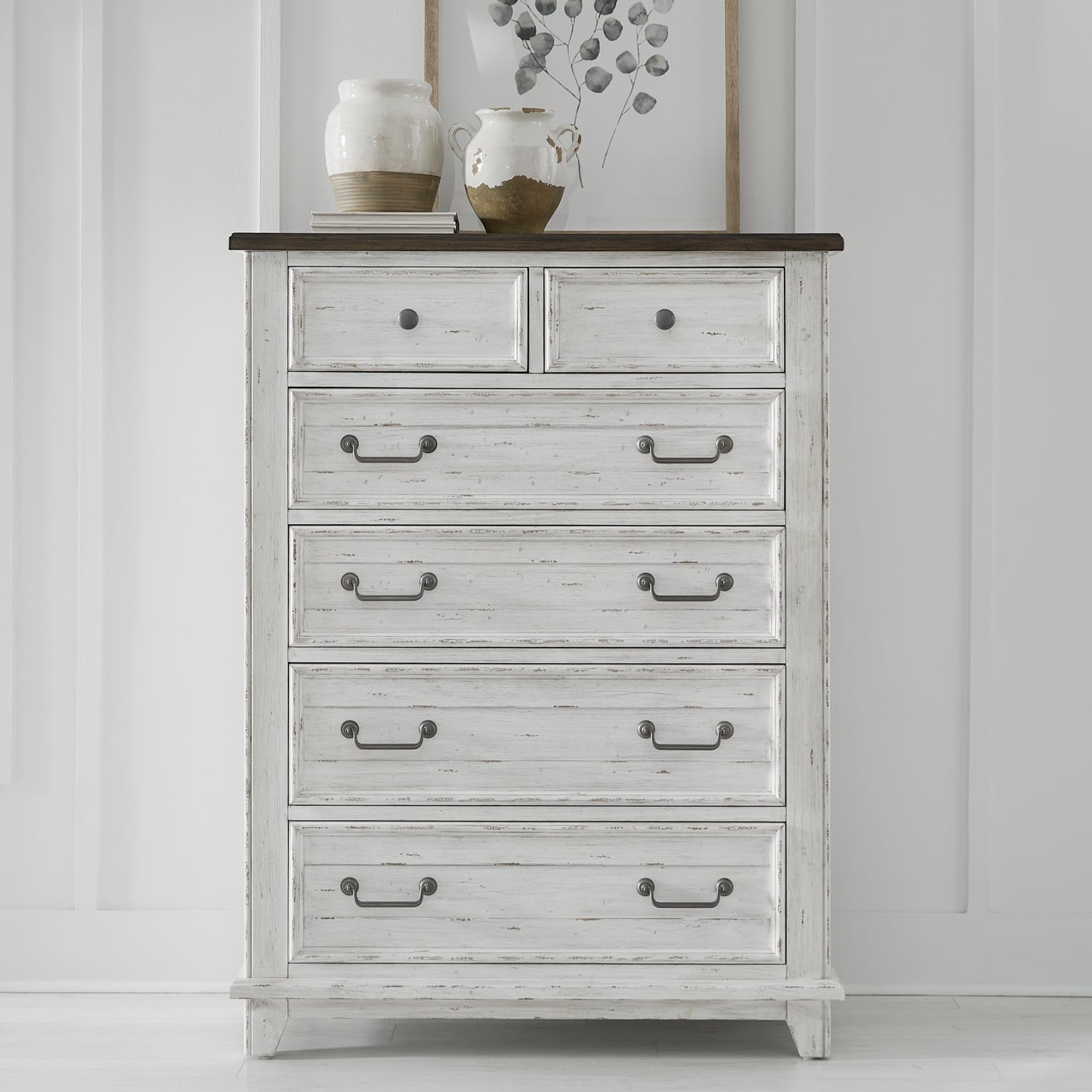 Liberty Furniture River Place 6-Drawer Bedroom Chest