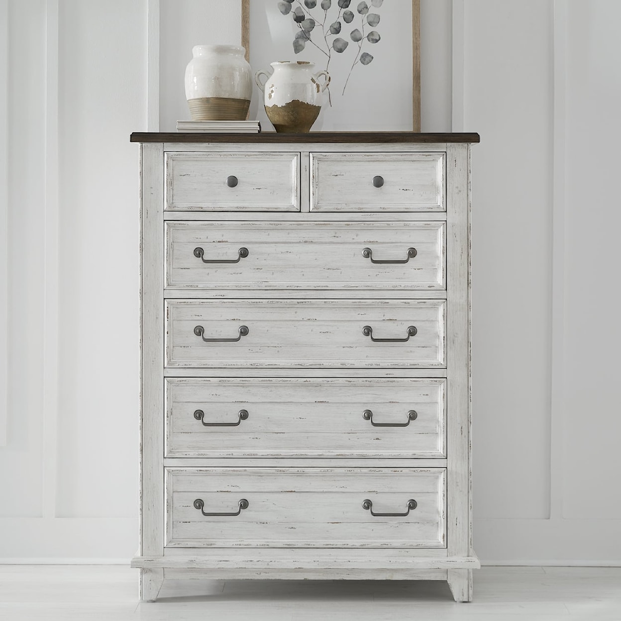 Libby River Place 6-Drawer Bedroom Chest