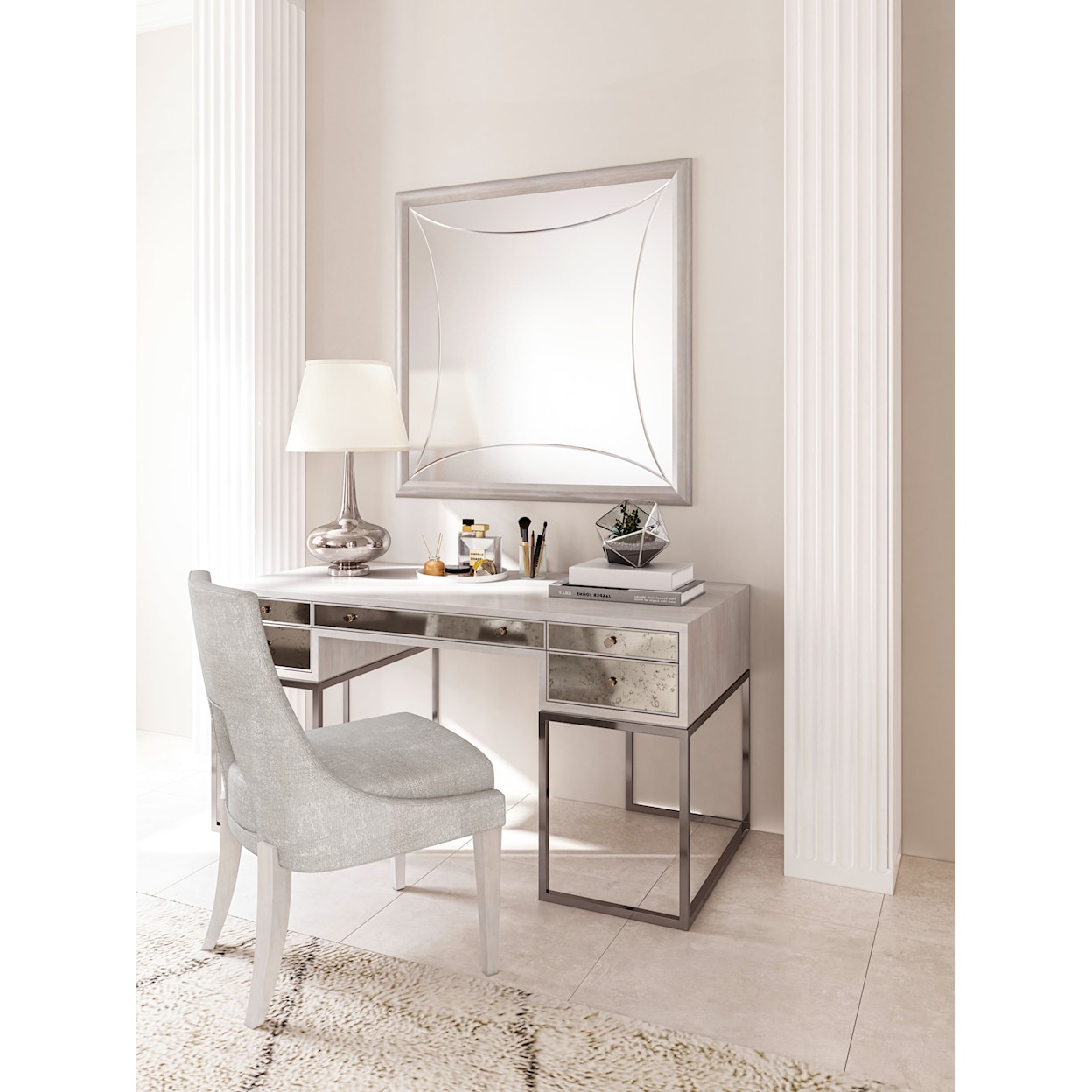 A.R.T. Furniture Inc Mezzanine 3-Piece Vanity Desk Set