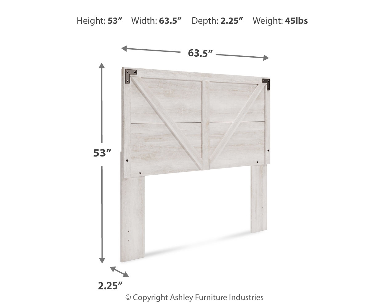 Queen Crossbuck Panel Hdbd