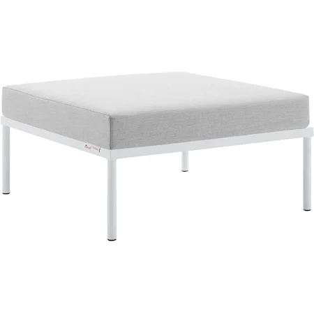 Outdoor Aluminum Ottoman