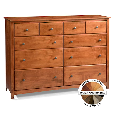 10-Drawer Dresser