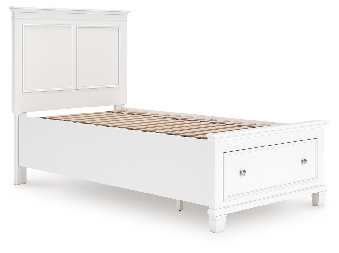 Twin Panel Storage Bed