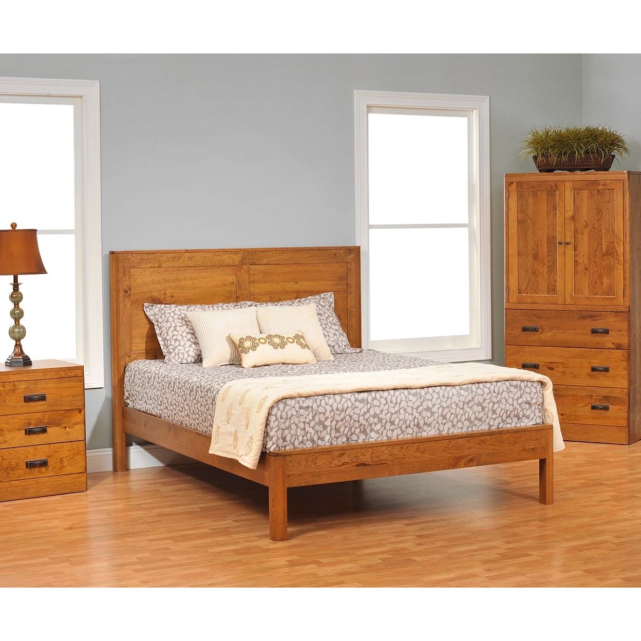 Millcraft Crossan King Panel Bed