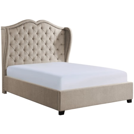 Upholstered Queen Bed