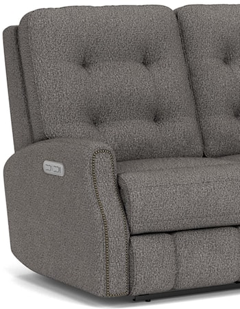 Power Reclining Sofa with Power Headrests