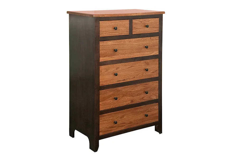 Shaker Customizable Solid Wood Chest by Buckeye Furniture at Saugerties Furniture Mart