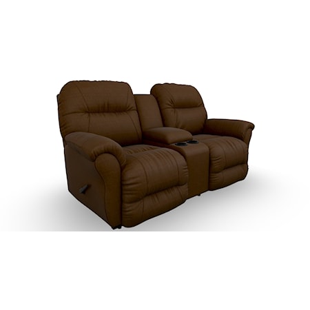 Rocking Reclining Loveseat w/ Console