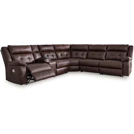 6-Piece Power Reclining Sectional