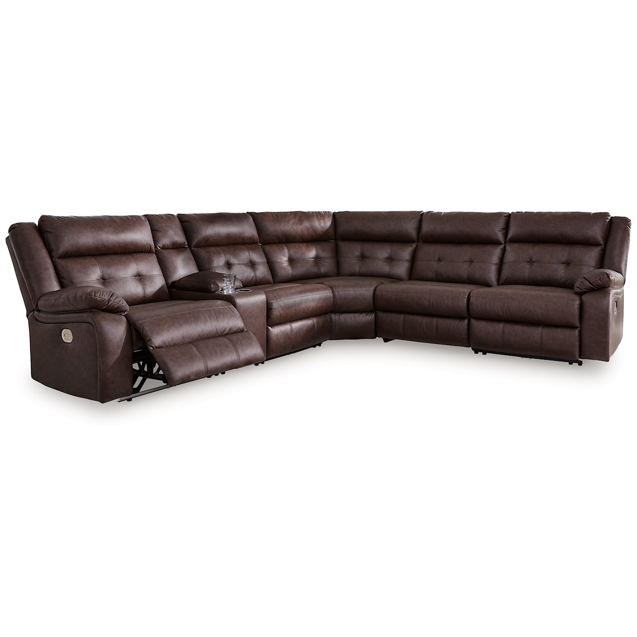 Ashley Furniture Signature Design Punch Up 6-Piece Power Reclining Sectional