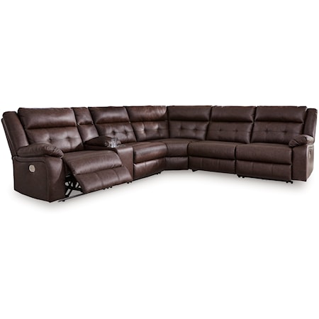 6-Piece Power Reclining Sectional