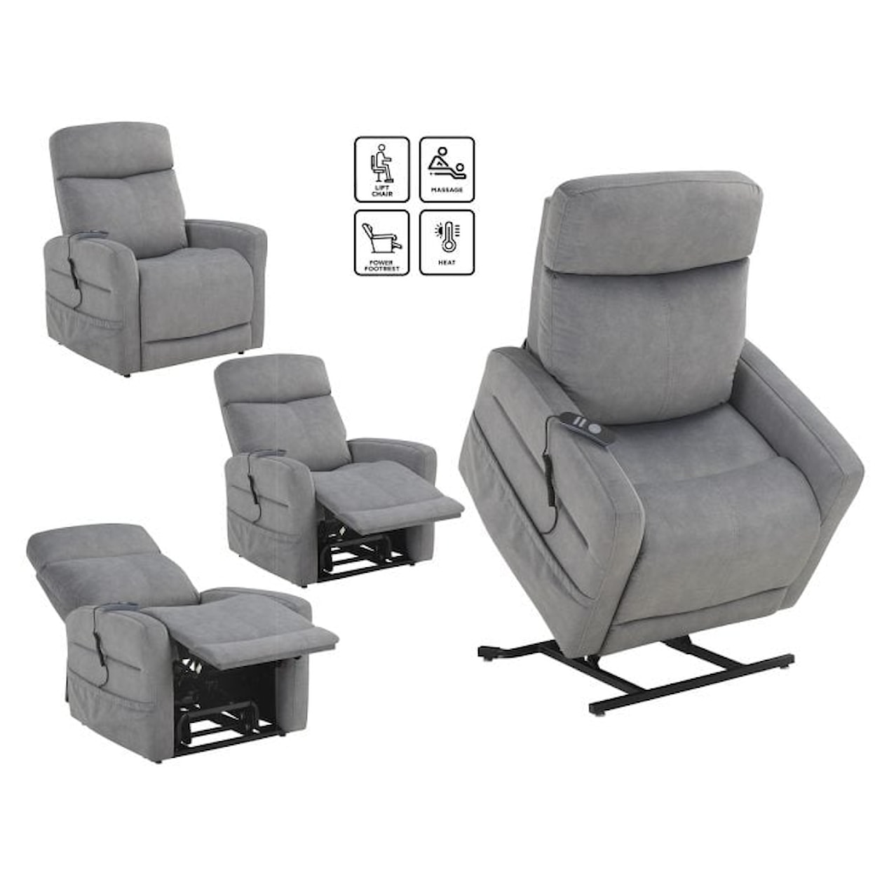 Steve Silver Danville Power Lift Recliner