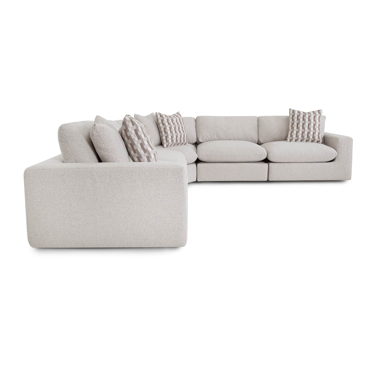 Franklin 972 Marcella 5-Piece Modular L-Shaped Sectional