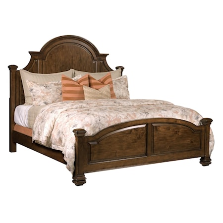 Allenby Queen Panel Bed - Complete