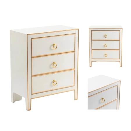 3-Drawer Chest