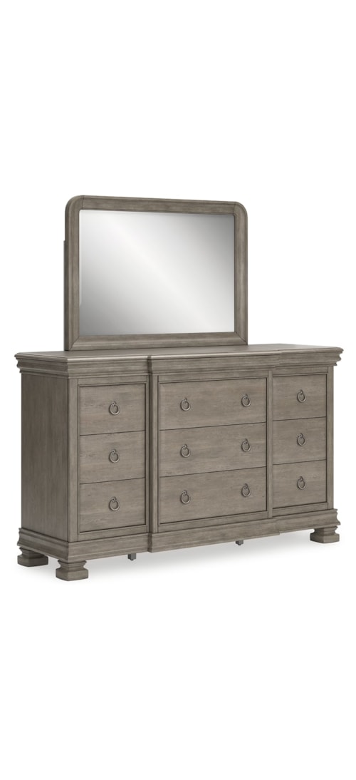 Dresser and Mirror