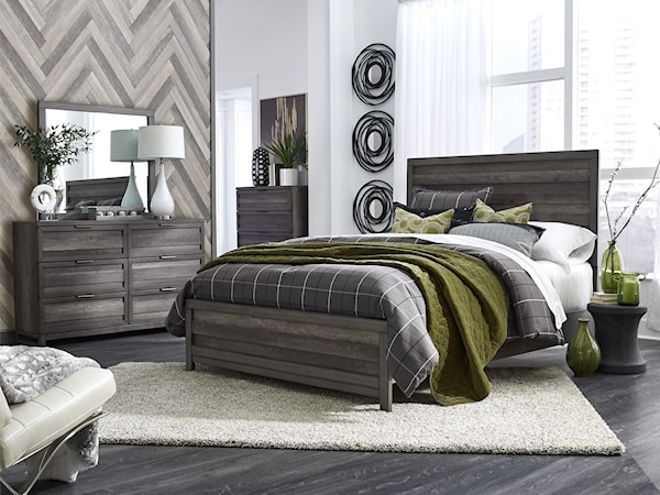 4-Piece Twin Panel Bed Set