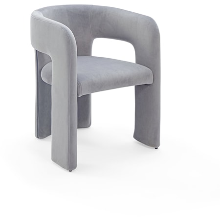 Curved Armchair - Goose