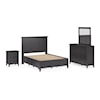 Modus International Grace Raven California King Bedroom Set