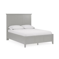 Transitional Three Panel King Bed