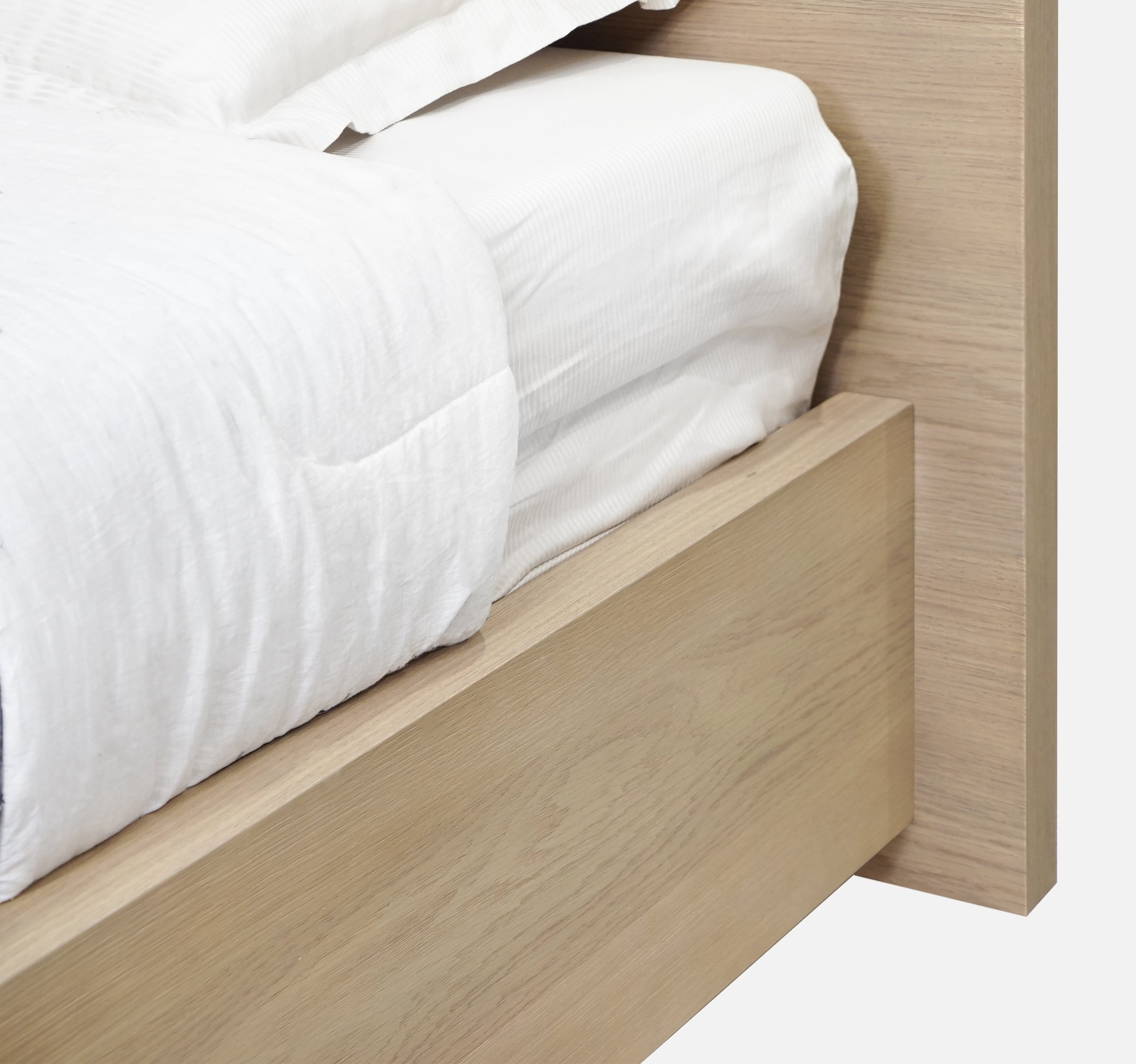 Modus Furniture One Wood Panel California King Bed - Bisque
