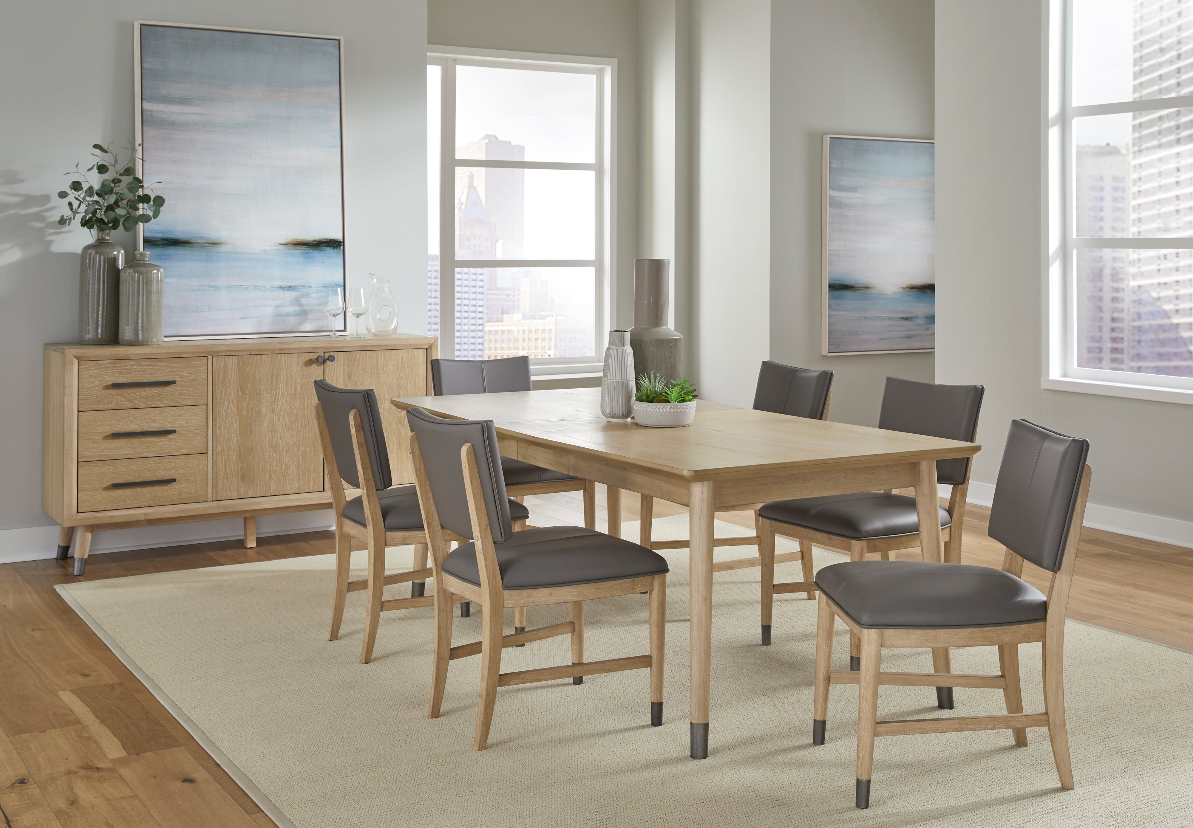 Modus Furniture Franklin Au Natural Dining Side Chair