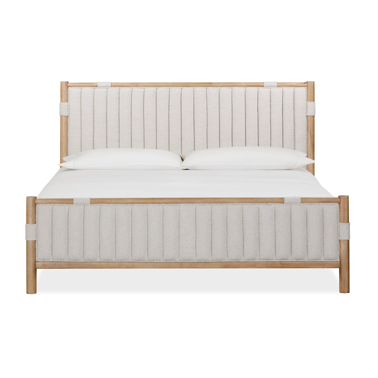 Modus International Furano King Upholstered Panel Bed