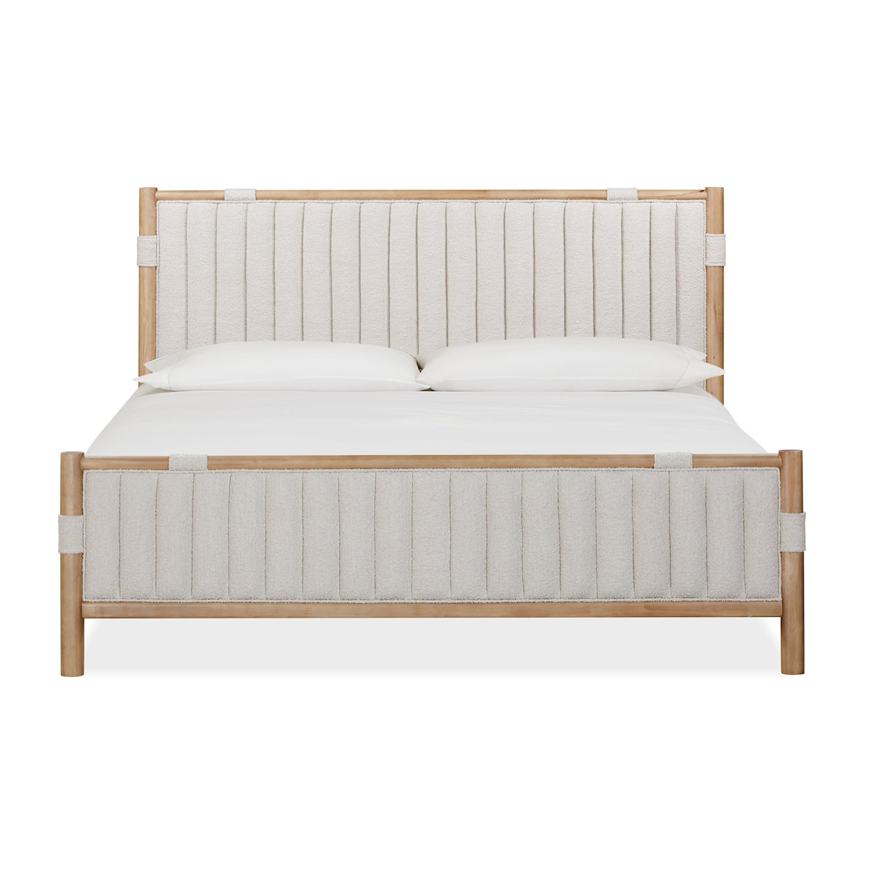 Modus International Furano Queen Upholstered Panel Bed