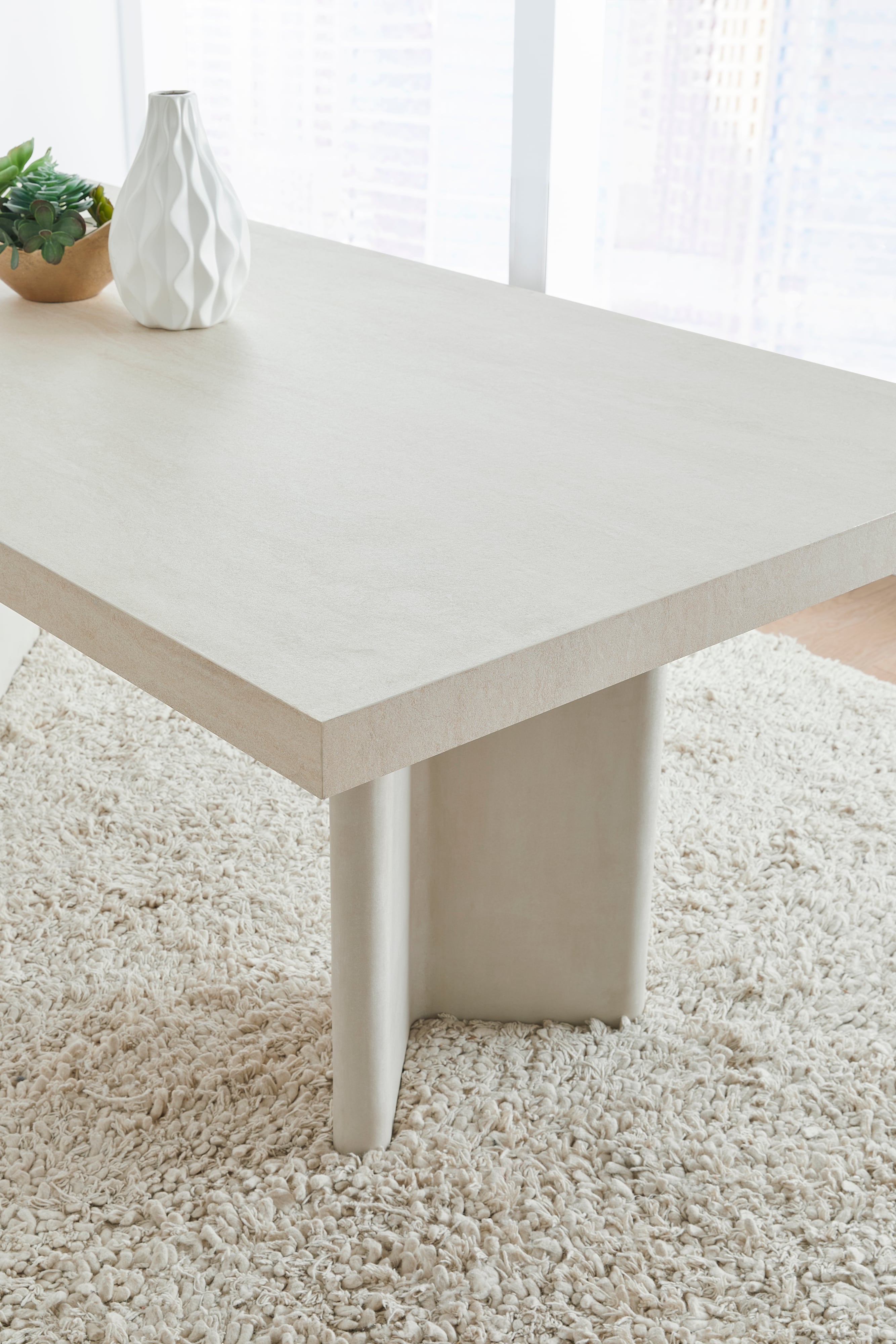 Caye Double Pedestal Dining Table