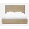 Modus International One Wood Panel King Bed - Bisque