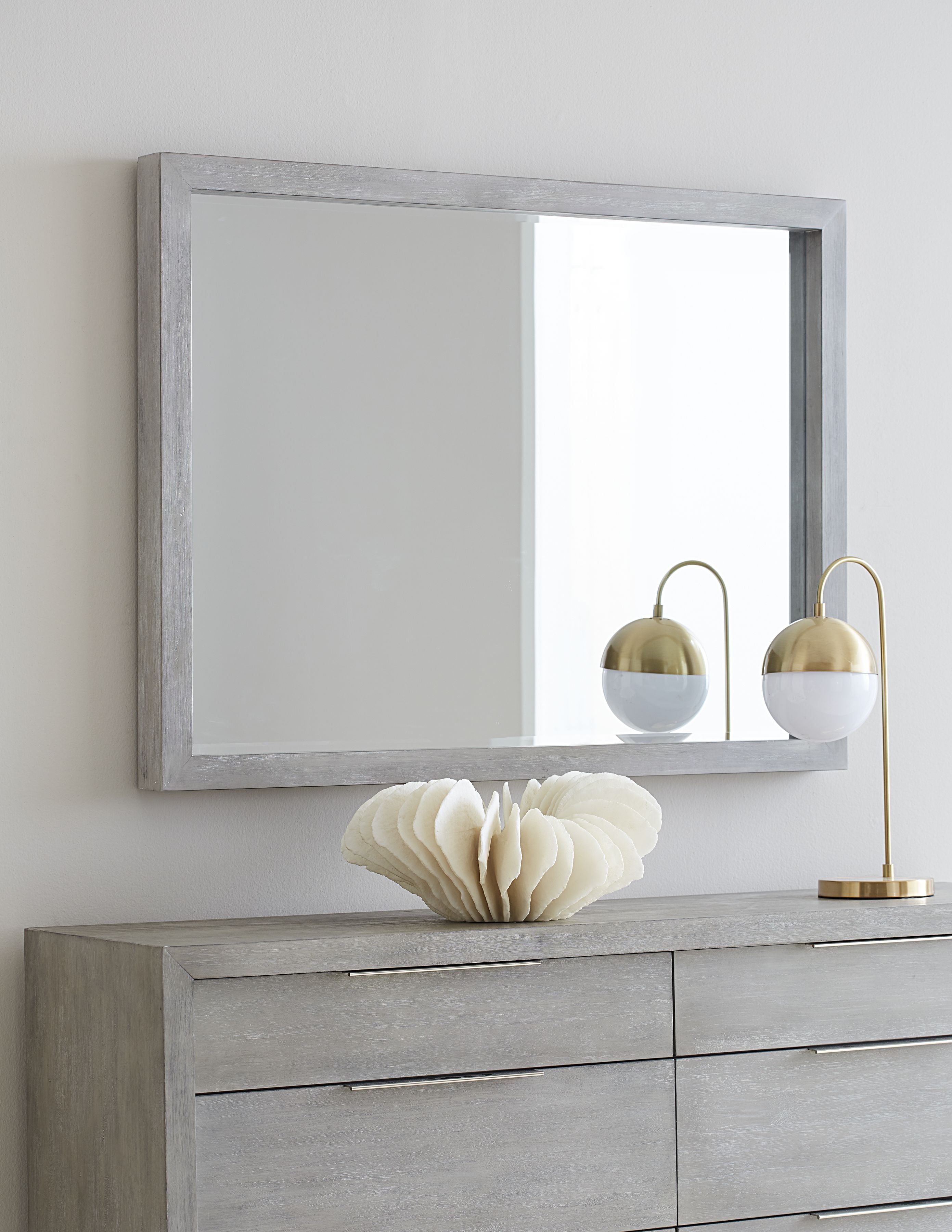 Modus Furniture Oxford Landscape Wall or Dresser Mirror