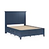 Modus International Grace Blueberry Panel King Bed