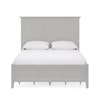 Modus International Grace Elephant Grey Panel Queen Bed