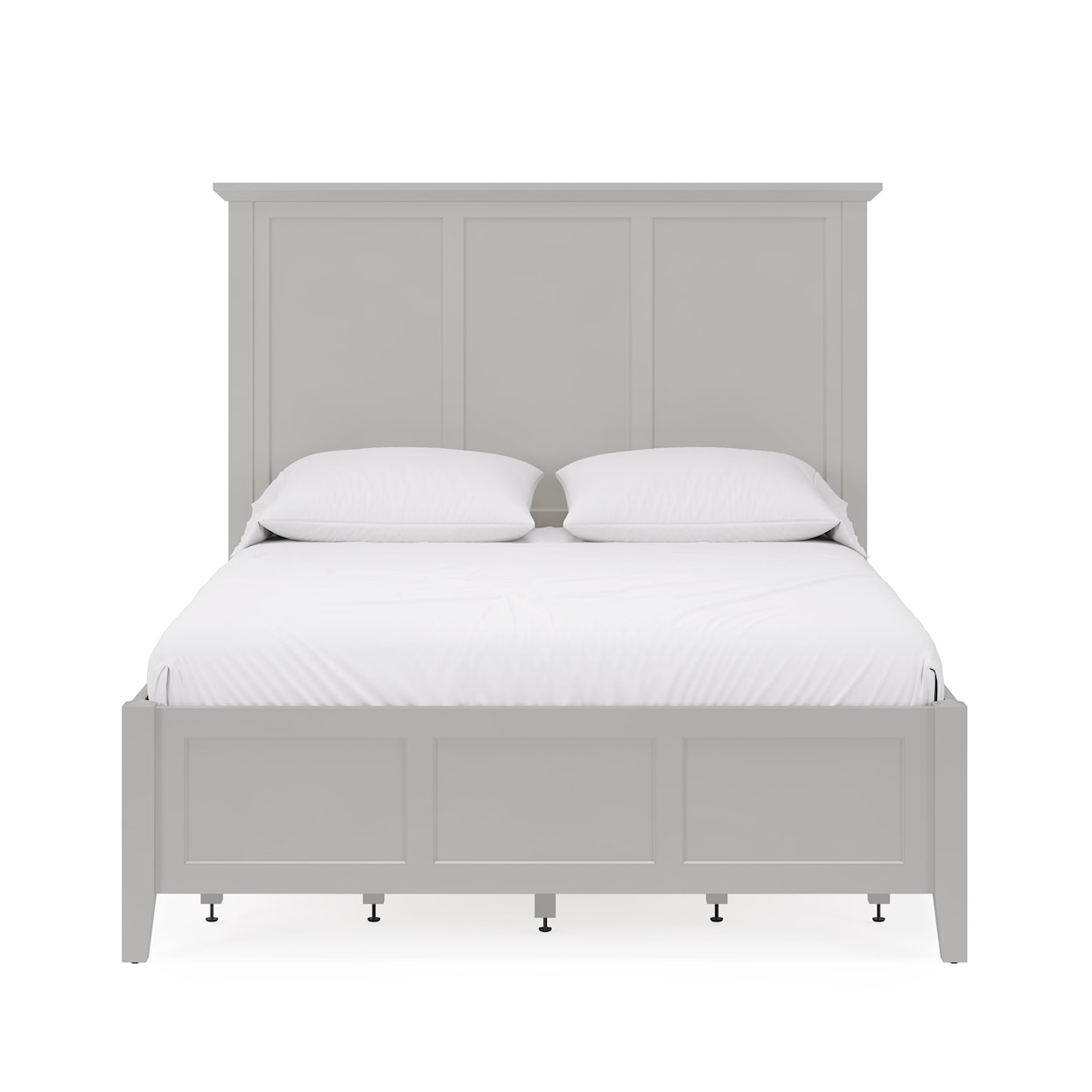 Modus International Grace Elephant Grey Panel King Bed