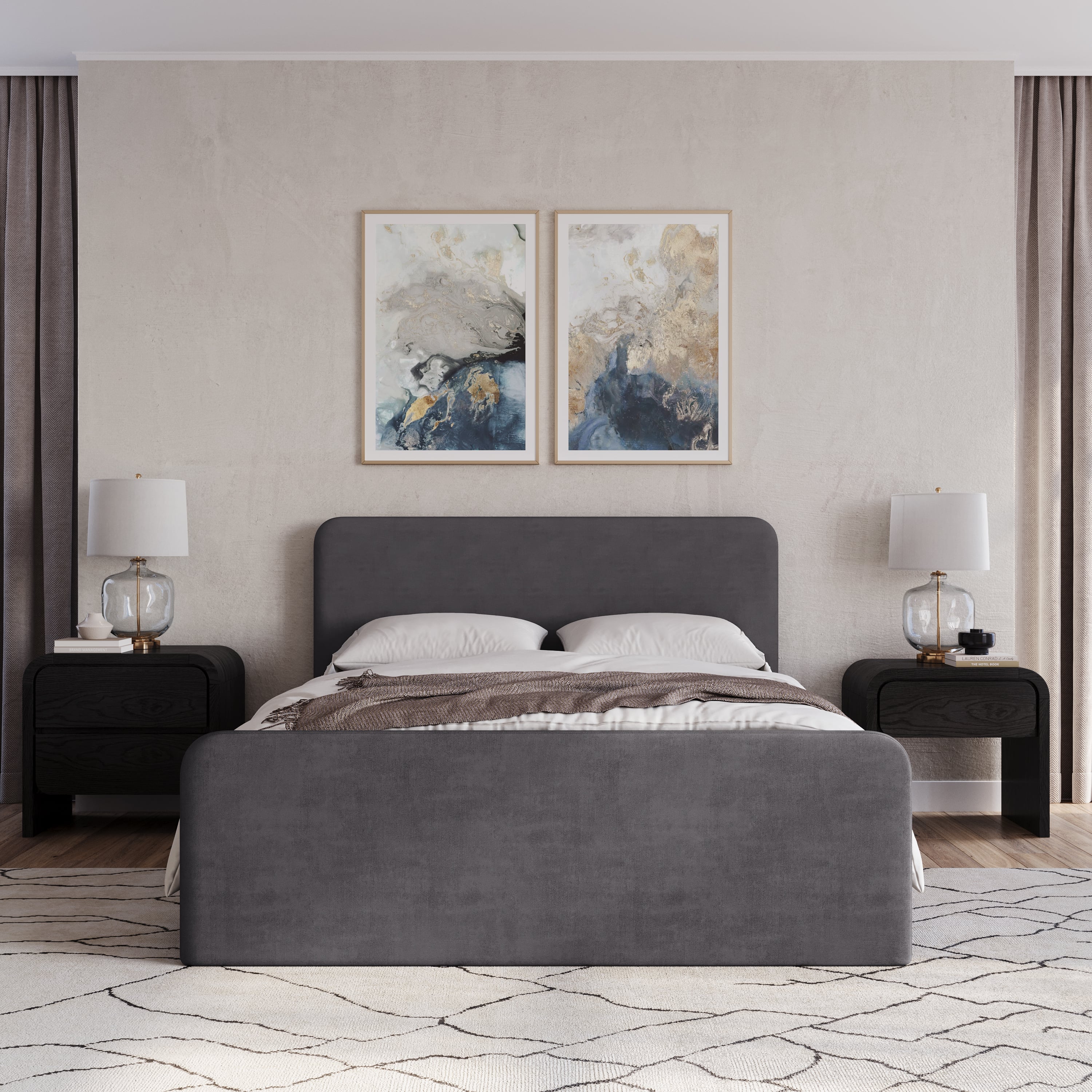 Modus Furniture Elora Upholstered King Bed