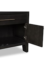 Modus Furniture Zamba Contemporary 4-Door Bar Cabinet with 1 Drawer