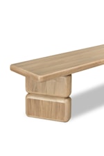 Modus Furniture Nia Contemporary Dining Bench