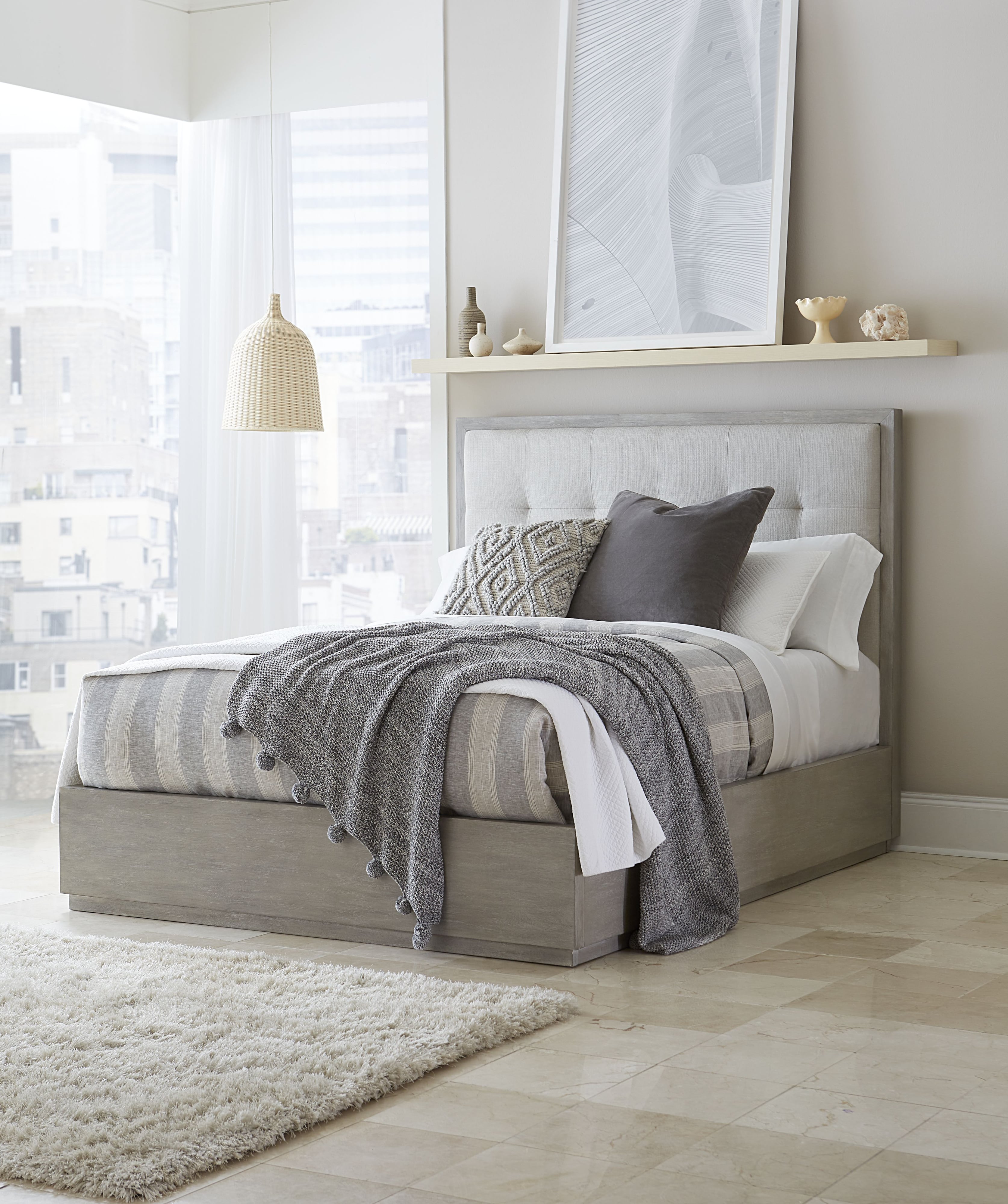 Modus Furniture Oxford King Storage Bed