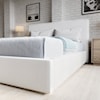 Modus International One Cal King Upholstered Platform Bed