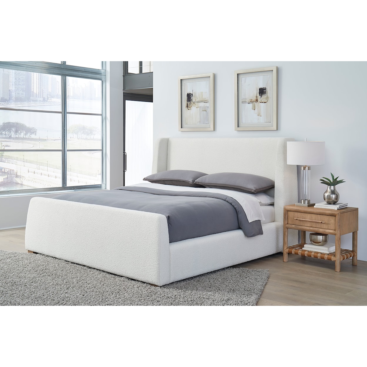 Modus International Formosa Presley Upholstered Queen Bed