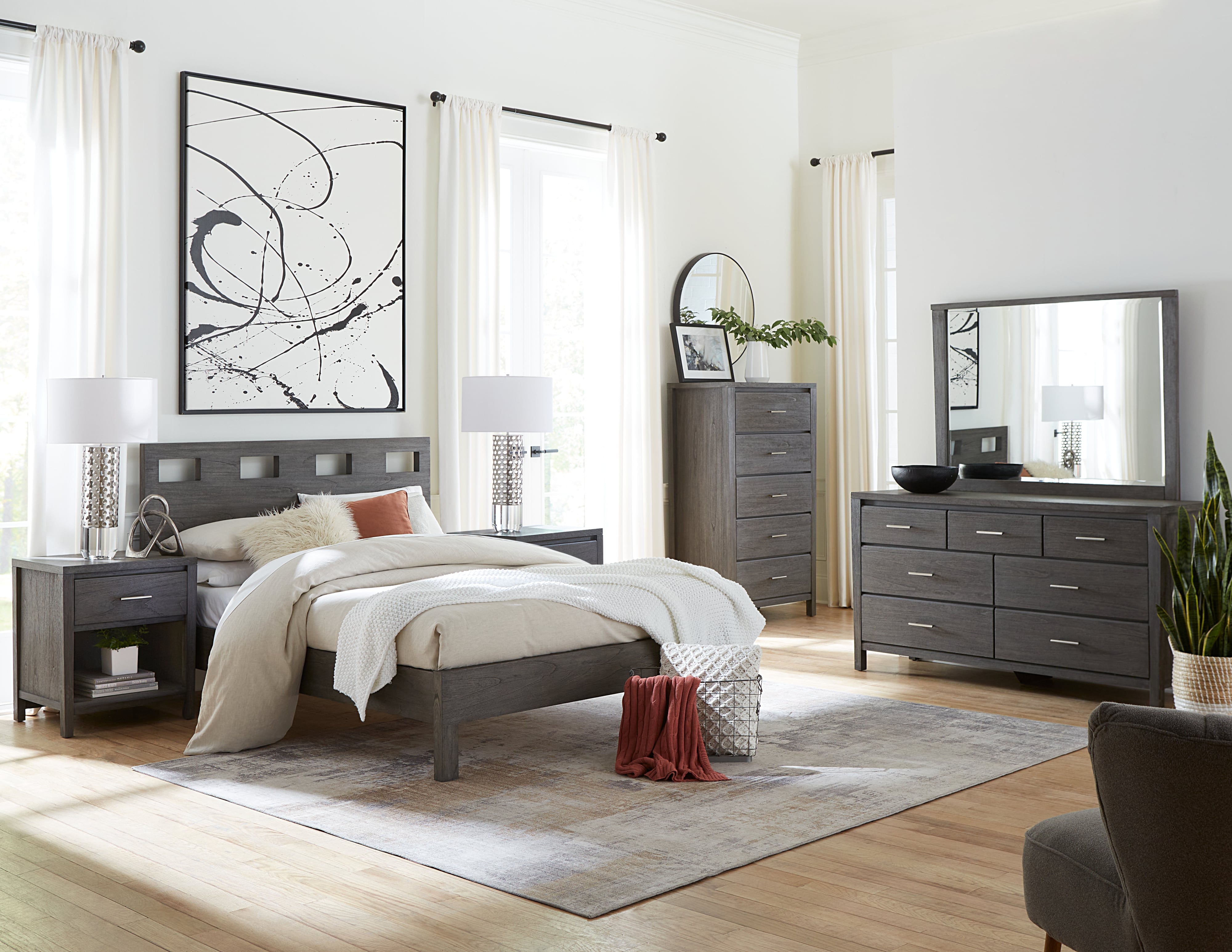 Modus Furniture Riva Full Wood Bed