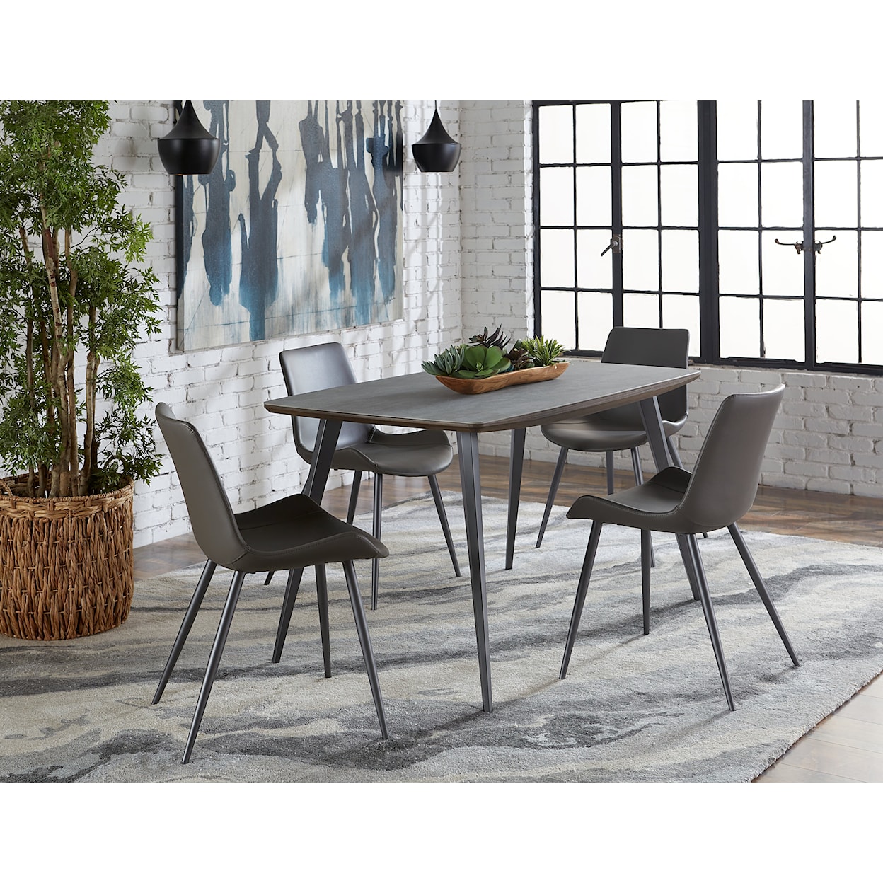 Modus International Tiago Wood Frame Dining Table
